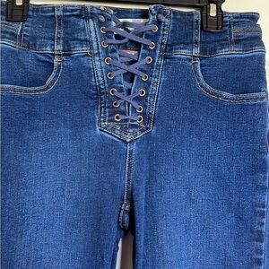 Free People Eva Lace-up jeans size 27